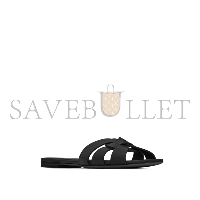 YSL TRIBUTE SANDALS IN SMOOTH LEATHER 571952BDA001000 YSL TRIBUTE SANDALS IN SMOOTH LEATHER 571952BDA001000